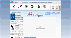 Desktop Screenshot of novaflex.eu